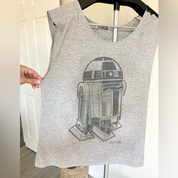 Star Wars R2-D2 Deconstructed Tank Top - Picture 2 of 6